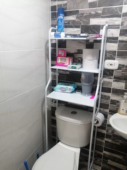 Organizador de Baño Imback HBA002 | Estantería Metálica de 3 Niveles