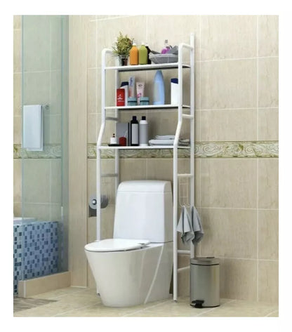Organizador de Baño Imback HBA002 | Estantería Metálica de 3 Niveles