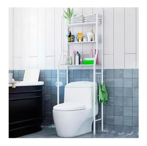 Organizador de Baño Imback HBA002 | Estantería Metálica de 3 Niveles