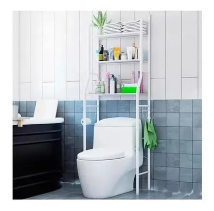 Organizador de Baño Imback HBA002 | Estantería Metálica de 3 Niveles